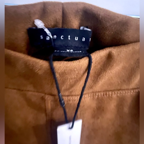 Sanctuary Runway faux Suede Leggings - Picture 7 of 9